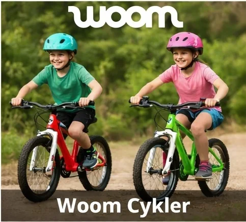 Woom b&oslash;rnecykler i Cykelbutikken