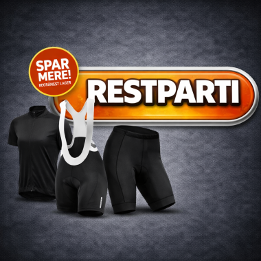 Cykelt&oslash;j &ndash; restpartier til skarpe priser