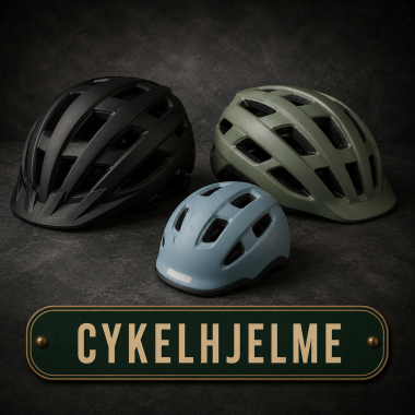 Cykelhjelme fra ABUS, PUKY og Woom