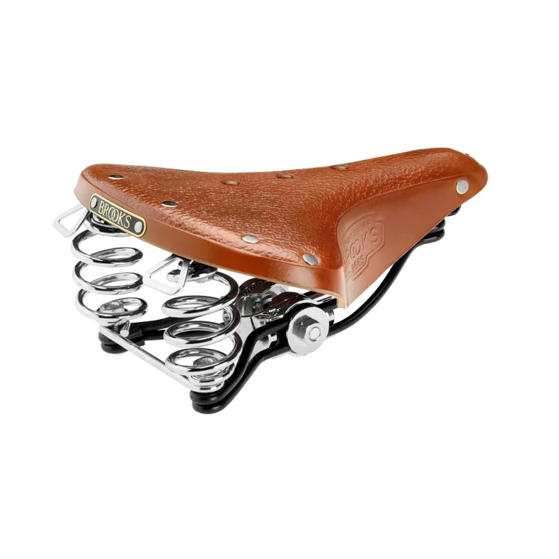 Brooks B66 Short sadel 205/240mm honey