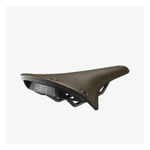 Brooks Cambium C17 sadel 164/283mm mud green
