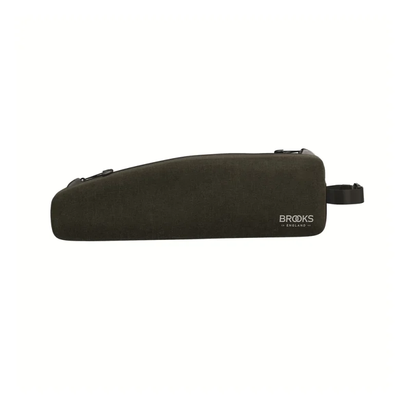 Brooks Scape Top Tube Bag Long steltaske 1,5L 100g mud green