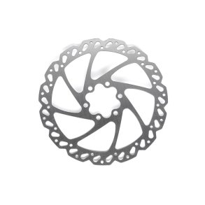 Bremseskive Bikepartner 180 mm, 6-huls, 153 g, inkl. bolte