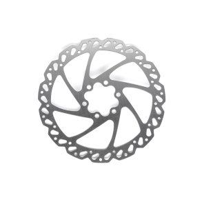 Bremseskive Bikepartner 203 mm, 6-huls, 200 g, inkl. bolte