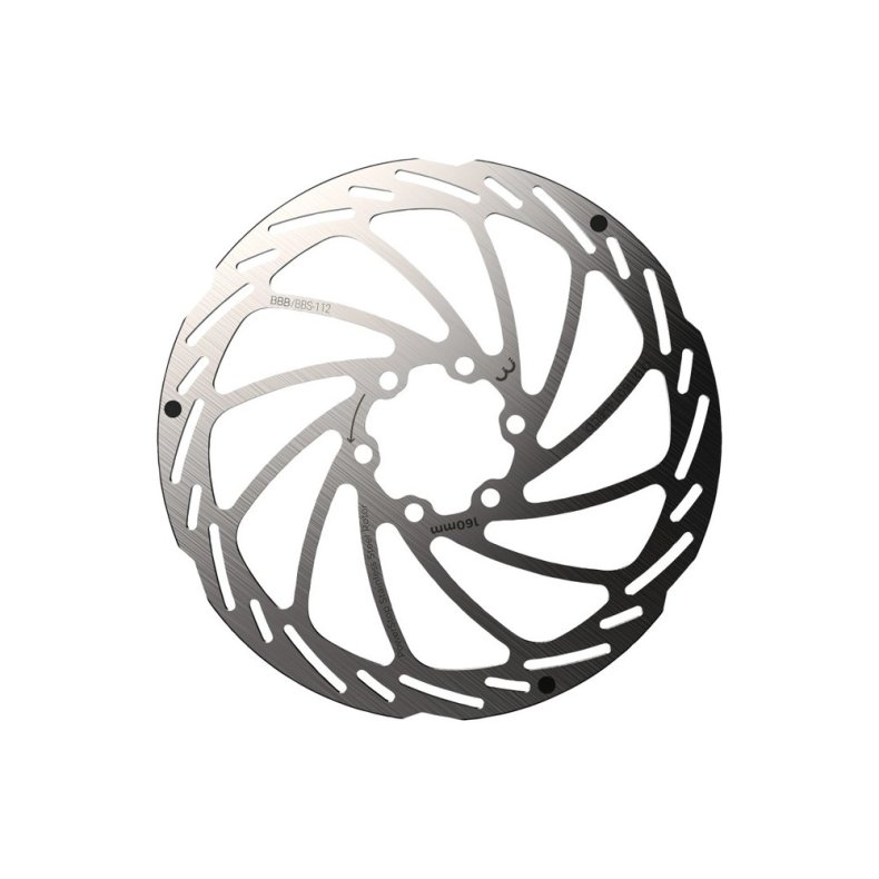 BBB PowerStop bremseskive 160 mm, 6-huls