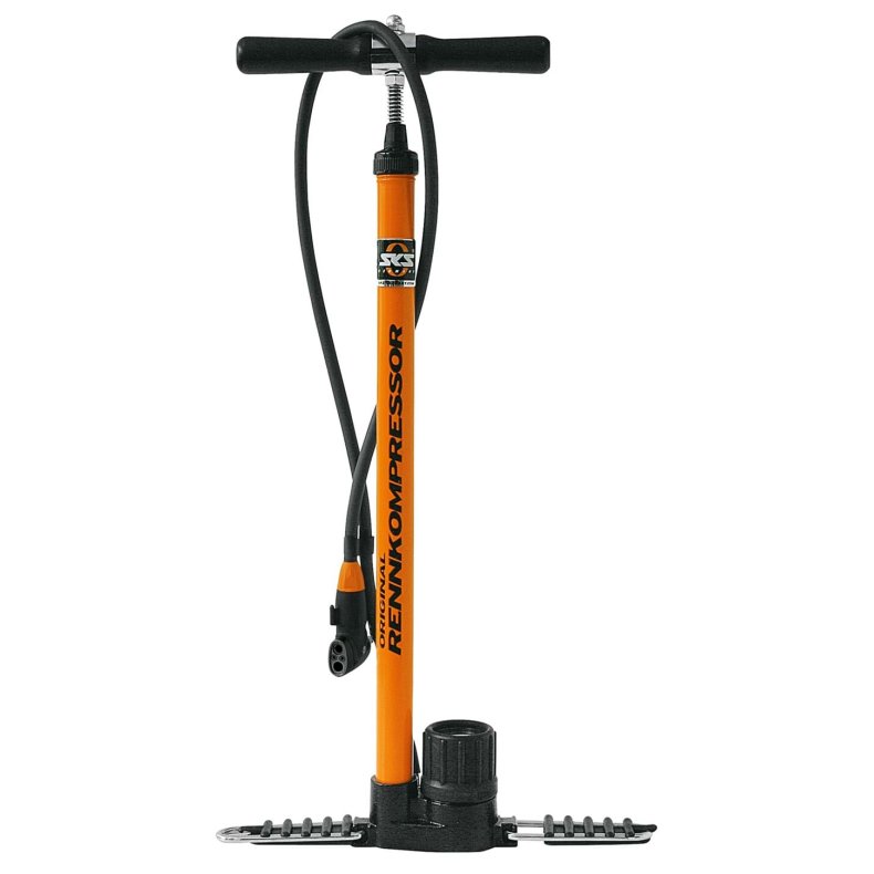 SKS Rennkompressor fodpumpe AV/FV/DV 16 bar orange