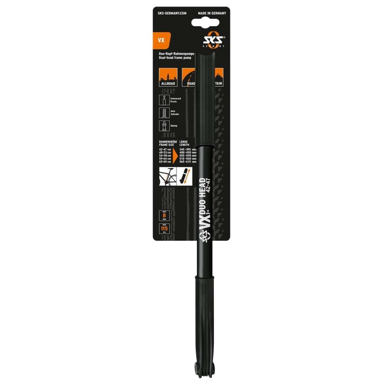 SKS VX 1 pumpe 345-395mm AV/FV/DV 6 bar sort