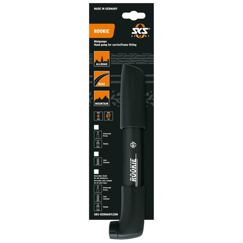 SKS Rookie nr. 4 pumpe 285-300mm AV/FV/DV 6 bar sort