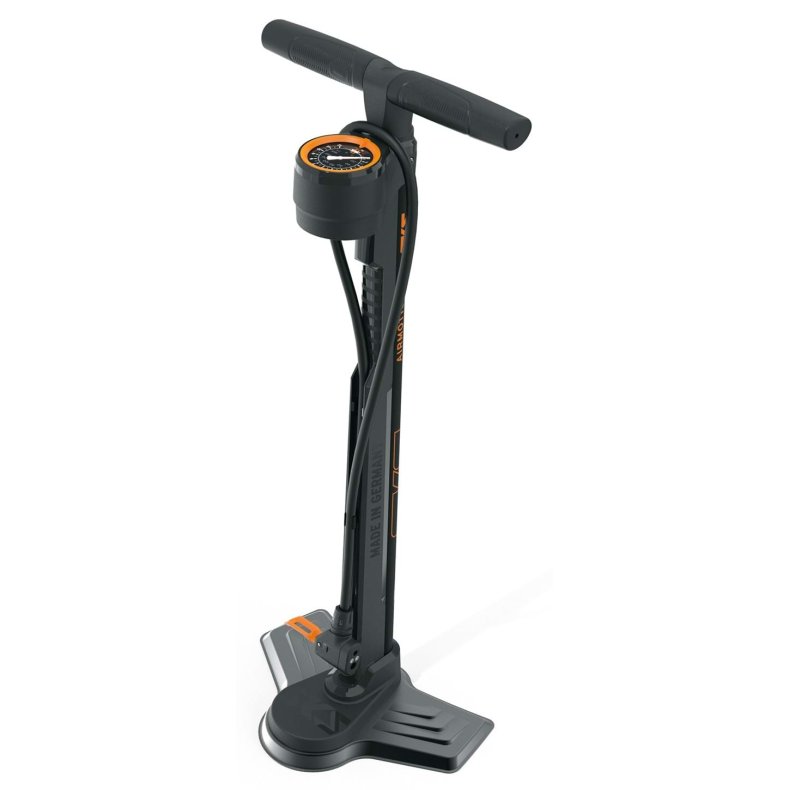 SKS Airmotion 12.0 fodpumpe 715mm AV/FV/DV 12 bar sort/orange