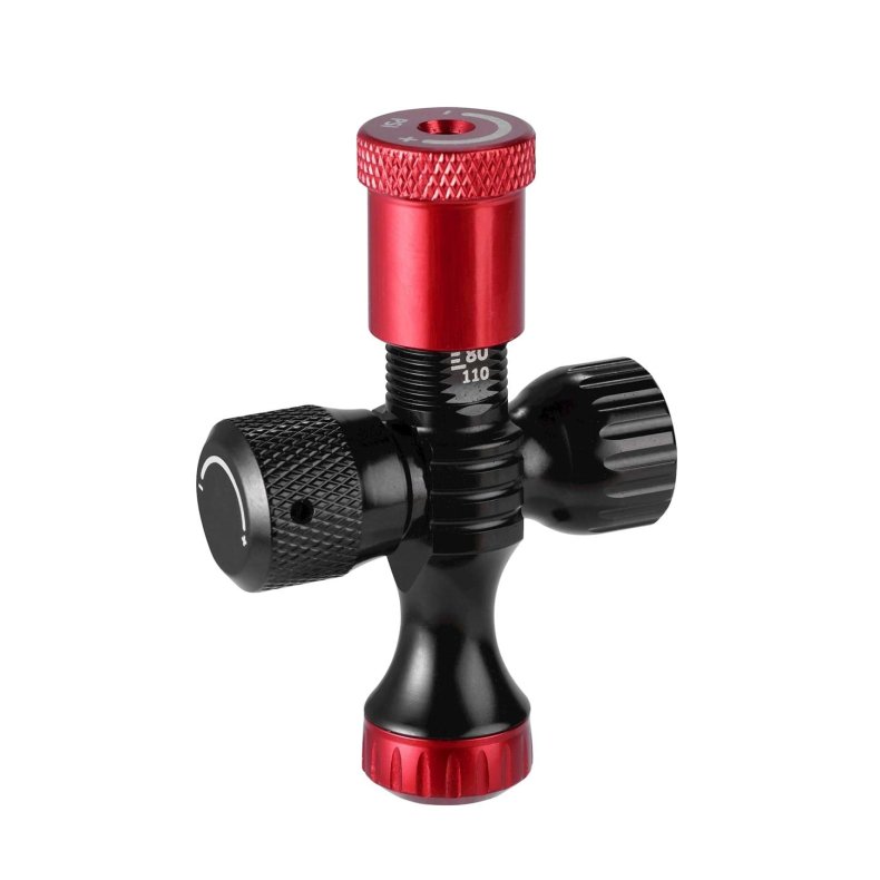 Bike Attitude CO2-pumpe med trykregulering