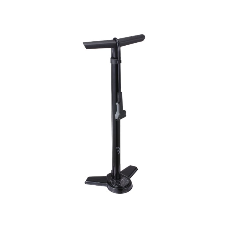BBB AirBoost 2.0 fodpumpe med manometer sort 11 bar