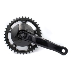 Lasco kranks�t 38T 170 mm aluminium/st�l sort
