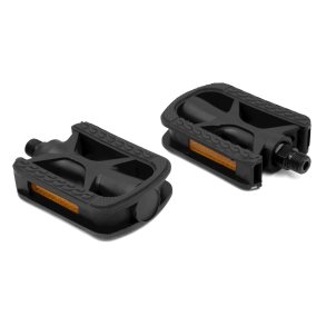 Bike Attitude City pedal med gummi 9/16 sort