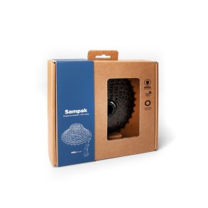 BikePartner sampack 8 gear E-bike 11-32T Road/MTB med KMC E8 EPT, 122 led