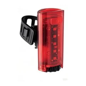 Bike Attitude baglygte 5xLED 10 lumen �22,2-31,8mm inkl. 2xAAA