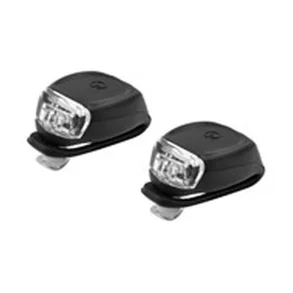 Bike Attitude Lane lygtes�t silikone 1 LED �22,2-31,8mm inkl. 2xCR2032