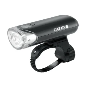 Cateye HL-EL135N forlygte 3 LED inkl. batteri 150+ Candela sort