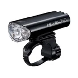 Cateye HL-EL160 forlygte Opticube lens inkl. 2XAA batteri 50 lumen sort