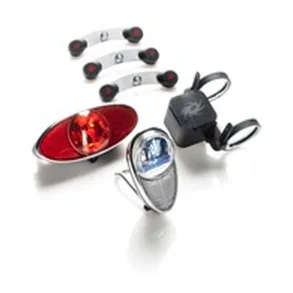 Reelight RL720 lygtes�t forlygte oplyser vej/baglygte blink med backup