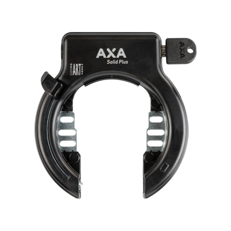 AXA Solid Plus l�s ringl�s MTB sort &ndash; godkendt