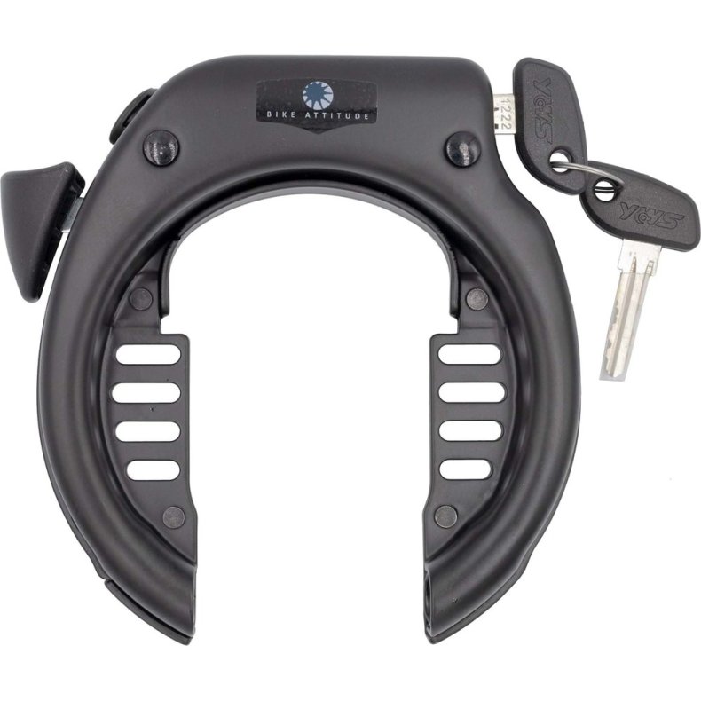 Bike Attitude EL 7 l�s uden beslag ekstra bred sort Plug-in &ndash; godkendt