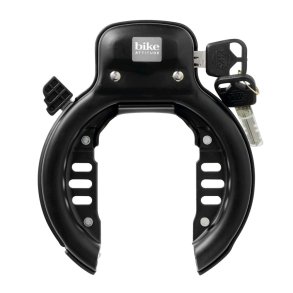 Bike Attitude l�s m. 2 bolte sort &ndash; godkendt