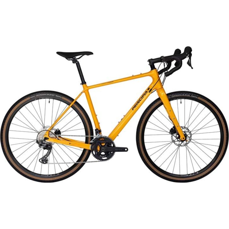 Principia Gravel Carbon GRX 1x11 2023 - blank orange m. sort