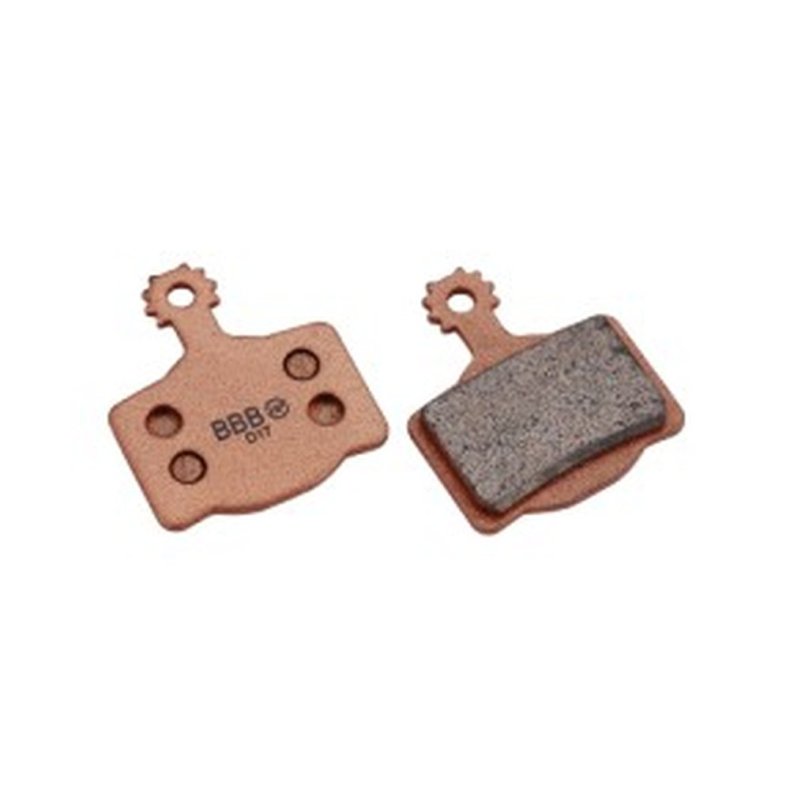 Bremseklodser BBB DiscStop HP Sintered. Kan h�ndtere l�ngere perioder med opbremsning i b�de t�rre og &ndash; B7-03602