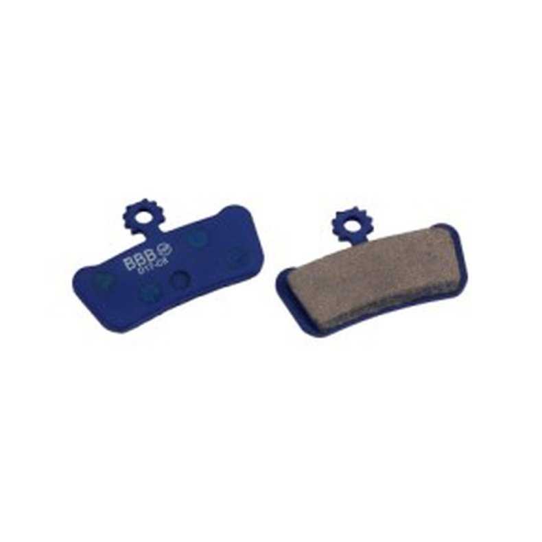 Bremseklodser BBB DiscStop HP med h�jtydende organisk bremsebel�gning. Fremragende allround &ndash; B7-33901