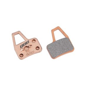Bremseklodser BBB DiscStop Sintered bremsebel�gning, der kan klare l�ngere perioder med opbremsning i &ndash; B7-34902