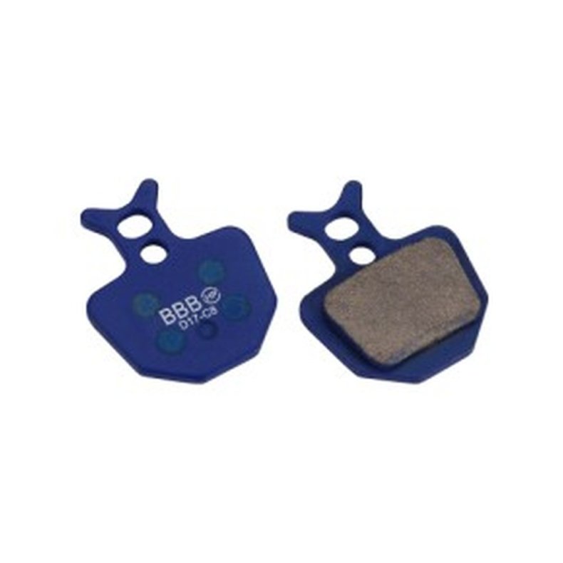 Bremseklodser BBB DiscStop HP med h�jtydende organisk bremsebel�gning. Nem montering p� grund af den &ndash; B7-864