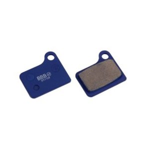 Bremseklodser BBB DiscStop HP med h�jtydende organiske bel�gning. Nem montering p� grund af den &ndash; B7-875