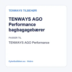 TENWAYS AGO Performance bagbagageb�rer