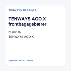 TENWAYS AGO X frontbagageb�rer