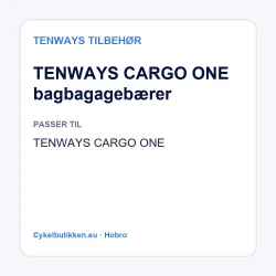 TENWAYS CARGO ONE bagbagageb�rer