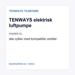 TENWAYS elektrisk luftpumpe