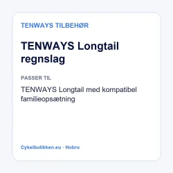 TENWAYS Longtail regnslag