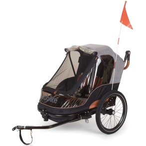 Bobike Trailer &amp; Stroller &ndash; cykeltrailer til 2 b�rn