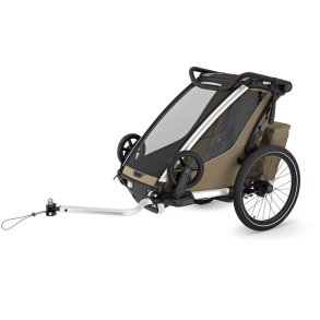 THULE cykeltrailer Chariot Cross 2 Single &ndash; faded khaki