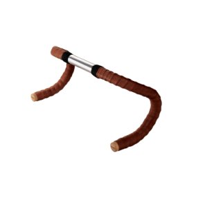 Styrbnd Brooks brun lder m/kork styrpropper st