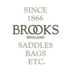 Styrb�nd Brooks sort l�der m/kork styrpropper s�t