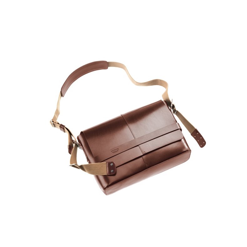 Taske Brooks Barbican medium brun l�der