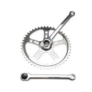 GARNITURE 170MM 46T 1/8 CROM