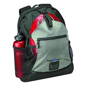 KLICKFIX rygsk sort/gr 26L