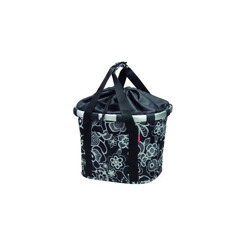 Taske Reisenthel KLICKFIX fleur sort 15 l