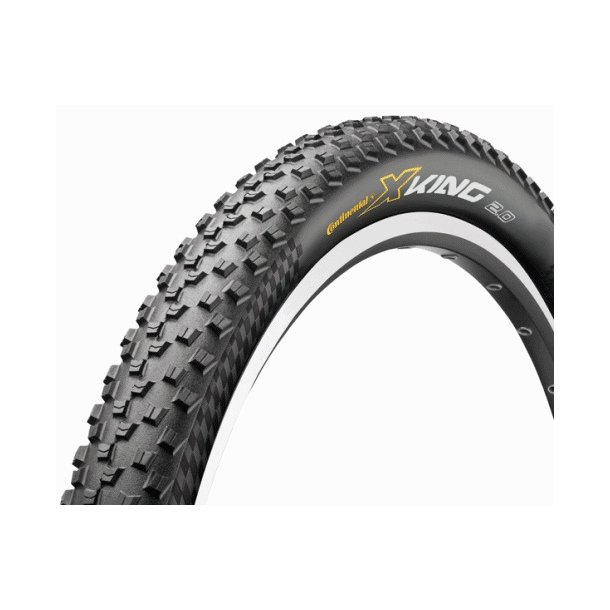 Continental X-King mtb dk Folded&aelig;k, Supersonic med Black Chili compound i 50-559 (26x2,0