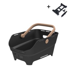 Basil Cento Neo MIK 2.0 - sort bagkurv 21 L