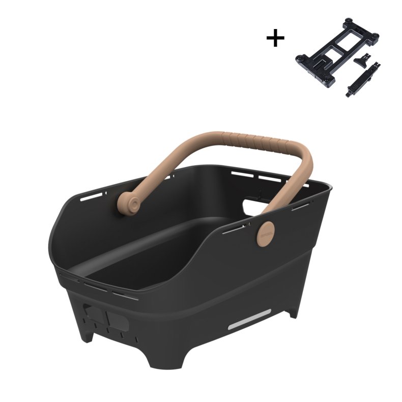 Basil Cento Neo MIK 2.0 - sort bagkurv 21 L