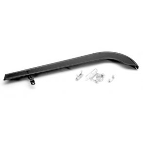 K�desk�rm St�l 28'' Sort M/Beslag, Transport