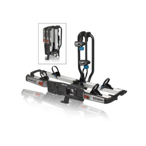 XLC CC-C05 Azura Bike Rack Xtra LED Lockable and foldable, for 2 bikes